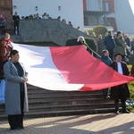 Poświęcenie obelisku i tablicy w Gródku nad Dunajcem