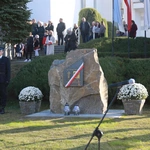 Poświęcenie obelisku i tablicy w Gródku nad Dunajcem