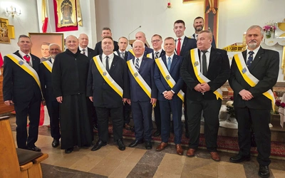 	Rycerze Kolumba w kościele Opatrzności Bożej w Radomiu.