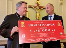 Przypomnijmy, że na terenie archidiecezji wrocławskiej w powodzi ucierpiało ponad 600 domostw.