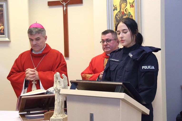 Bierzmowanie w Szkole Policji