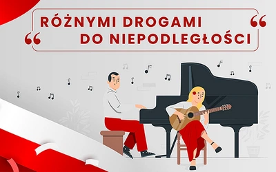 Śpiewanie pieśni patriotycznych "na Bujwida"