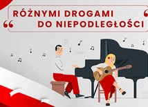 Śpiewanie pieśni patriotycznych "na Bujwida"