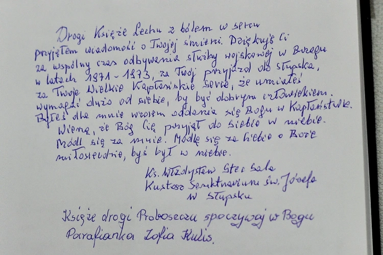 Szczytno. Pogrzeb śp. ks. Lecha Lachowicza