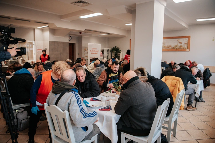 Sopot. Niedzielny obiad z biskupami
