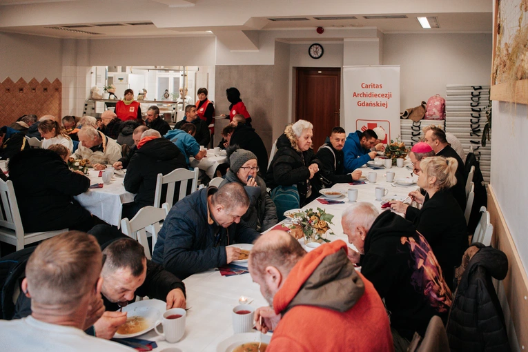 Sopot. Niedzielny obiad z biskupami
