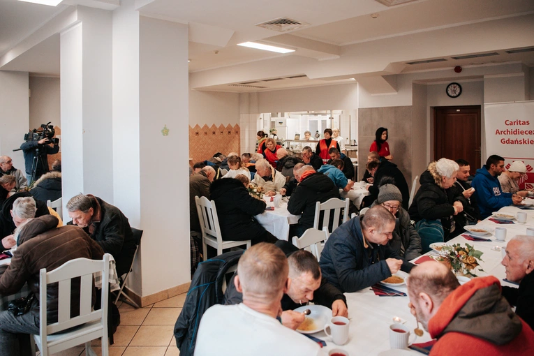 Sopot. Niedzielny obiad z biskupami