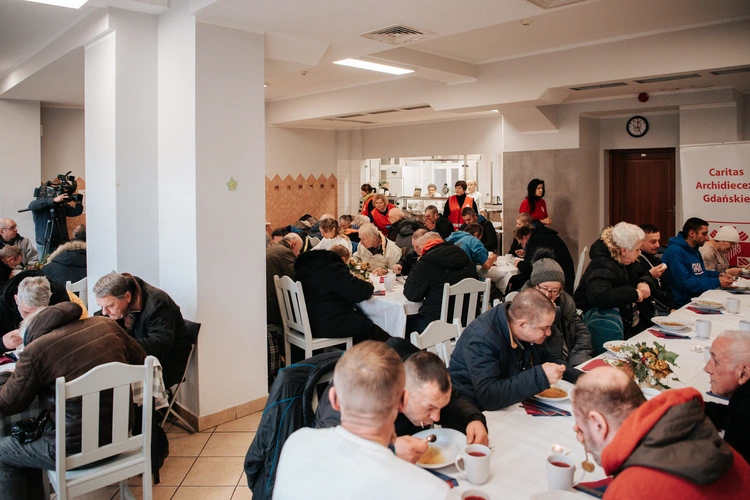 Sopot. Niedzielny obiad z biskupami
