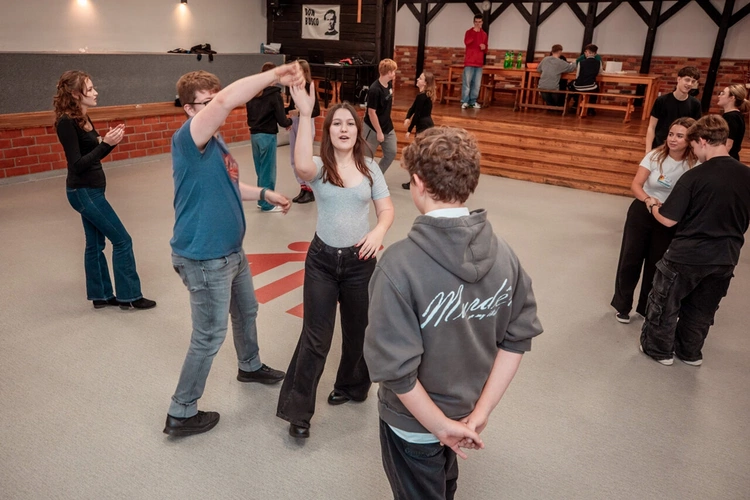 Nocne czuwanie w Centrum Młodzieżowym Chrystusa Króla we Wrocławiu