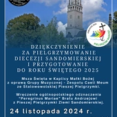 Wdzięczność za dar pielgrzymowania