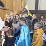 Żbikowice. Uroczyste wprowadzenie obrazu Ulmów