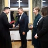 Święto muzyków kościelnych z dyplomami i nagrodami