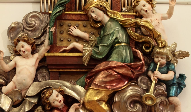 Św. Cecylia. Patronka muzyków