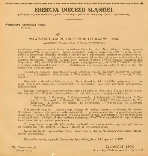 „Dla ludu katolickiego diecezji śląskiej”. Wieści z „Gościa Niedzielnego” w 1925 r.  