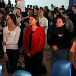 39. Światowy Dzień Młodzieży - spotkanie młodych w hali AWF 