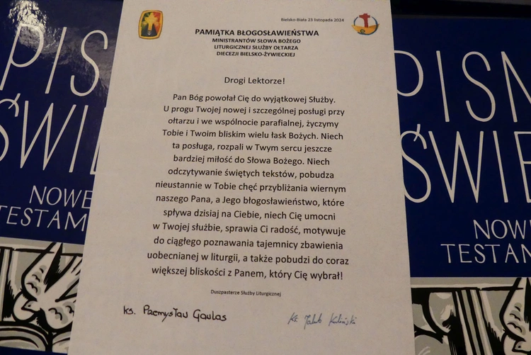 Mamy w diecezji 450 nowych lektorów 