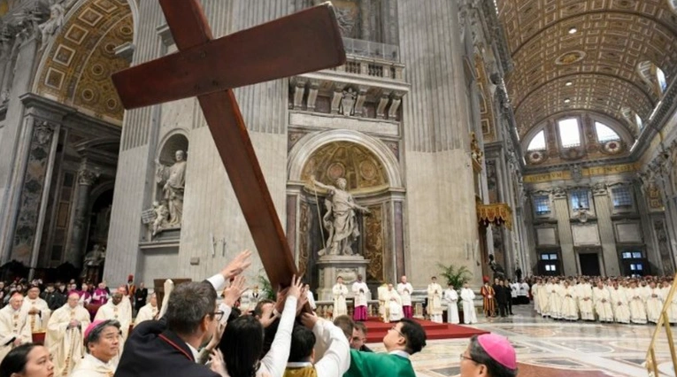 Papież przy przekazaniu symboli Dni Młodzieży: Miejcie odwagę!