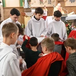 Nowi ministranci (i nie tylko) w Miętustwie 