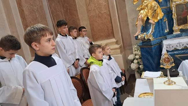 Wprowadzenie relikwii św. Rity