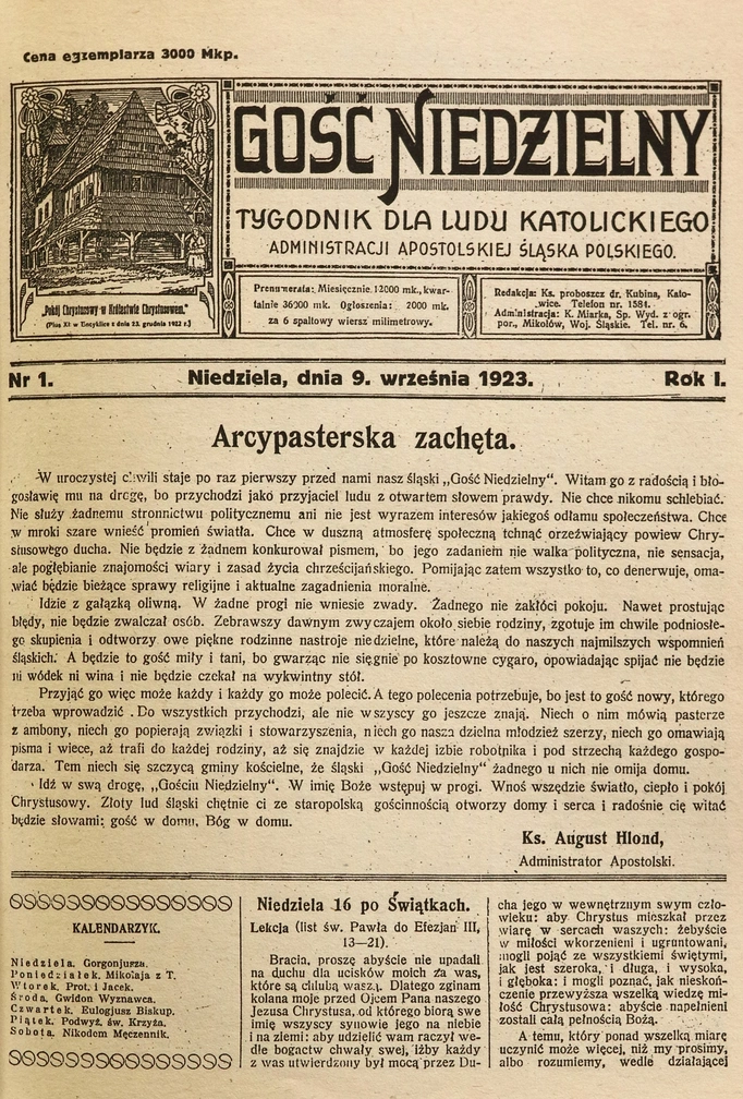 9 września 1923 roku
