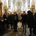 Powitanie i poświęcenie figury św. Michała Archanioła w Jemielnicy