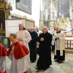 Powitanie i poświęcenie figury św. Michała Archanioła w Jemielnicy