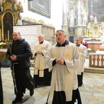 Powitanie i poświęcenie figury św. Michała Archanioła w Jemielnicy