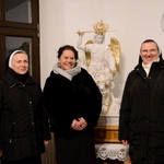 Powitanie i poświęcenie figury św. Michała Archanioła w Jemielnicy