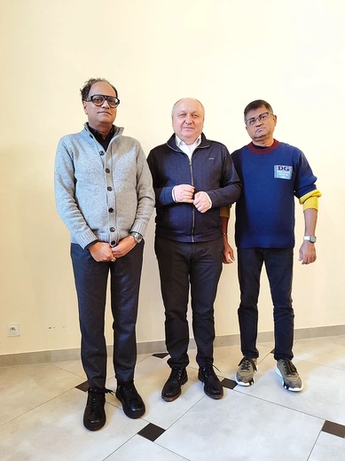 Goście poznali ks. Krzysztofa i fundacyjny zespół. 