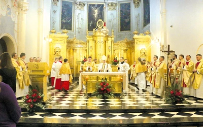 Wspólnej modlitwie przewodniczył bp Adam Bab.