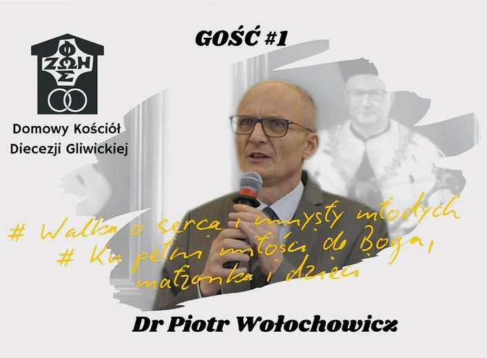 Zapowiedź pierwszego gościa. 