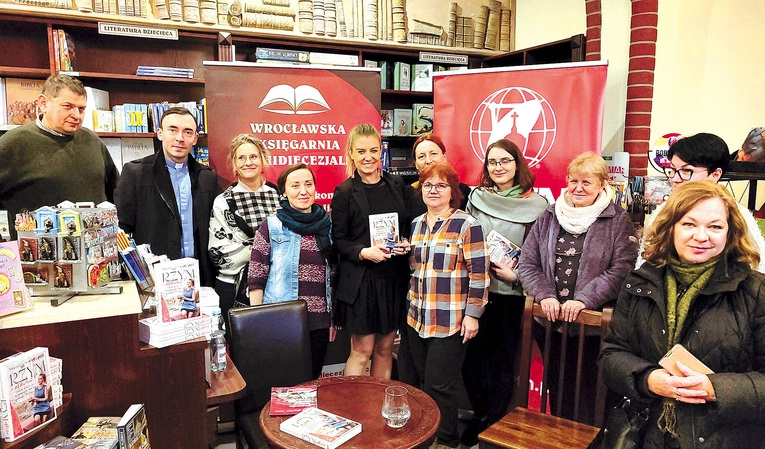 	Spotkanie z Magdaleną Wolińską-Riedi. 