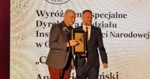 Wyróżnienie dla Andrzeja Urbańskiego
