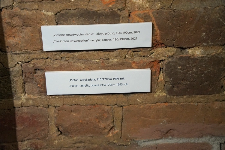 Wystawa prac Mariusza Mikołajka w katedrze wrocławskiej
