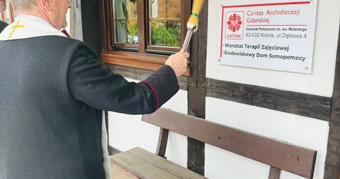 Otwarcie nowej placówki Caritas AG
