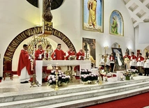 Relikwie bł. Karoliny w parafii Opatrzności Bożej w Stalowej Woli