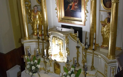 Remont w kościele w Błogiem Szlacheckim