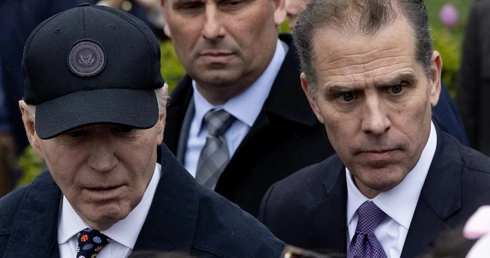 Joe Biden i jego syn, Hunter