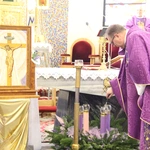Tarnów-Krzyż. Błogosławieństwo obrazu Chrystusa Ukrzyżowanego