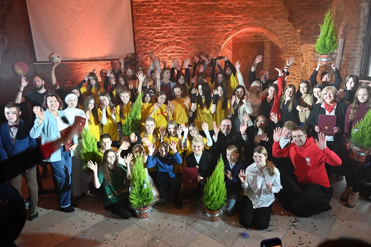 Gala młodych wolontariuszy Caritas AG 2024