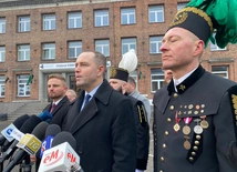 Karol Nawrocki w Mysłowicach: dać górnikom poczucie stabilizacji