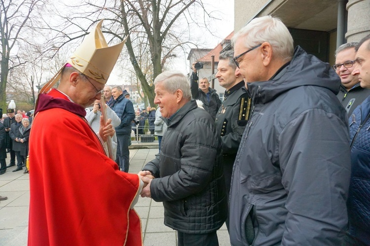 Msza barbórkowa w Sośnicy