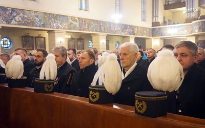 Msza barbórkowa w Sośnicy