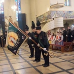 Poczty sztandarowe na barbórce w Sośnicy