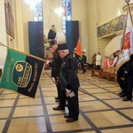 Poczty sztandarowe na barbórce w Sośnicy