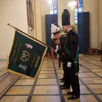 Poczty sztandarowe na barbórce w Sośnicy