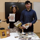 	Lucyna Jakobsche i Jacek Hudecki – inicjatorzy hildegardowych spotkań.