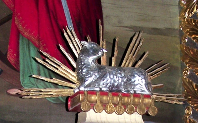 	Rzeźba barokowa, XVIII w., świątynia św. Katarzyny Aleksandryjskiej w Karchowicach.