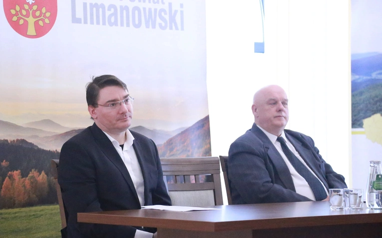 Karol Wojtas (po lewej) i prof. Józef Wroński.