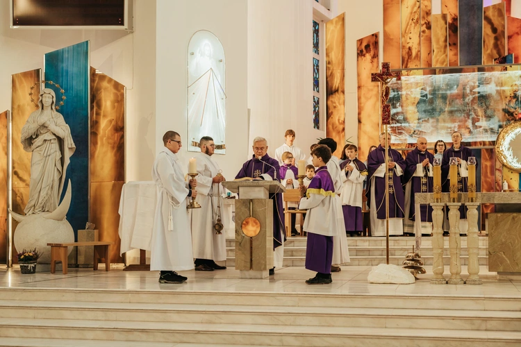 Poświęcenie kaplicy adoracji na gdańskiej Morenie
